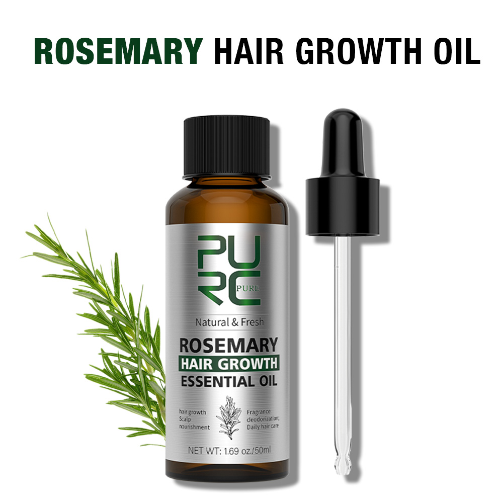 Hair Care Vitamin E - زيت إكليل الجبل PURC لنمو الشعر