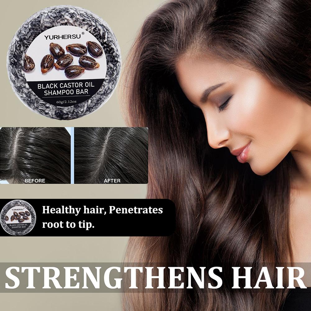 Hair Care Pantene - 1/3/5 قطع شامبو أسود بالخروع 60