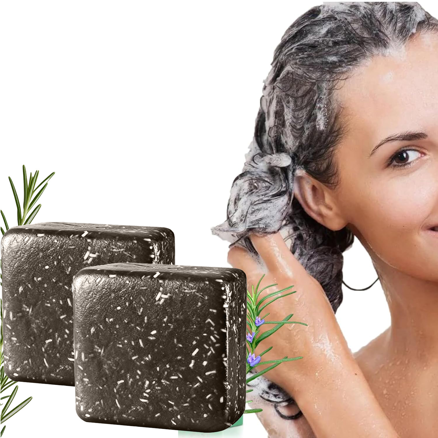Hair Care Pantene - قالب شامبو روزماري لنمو الشعر شامبو