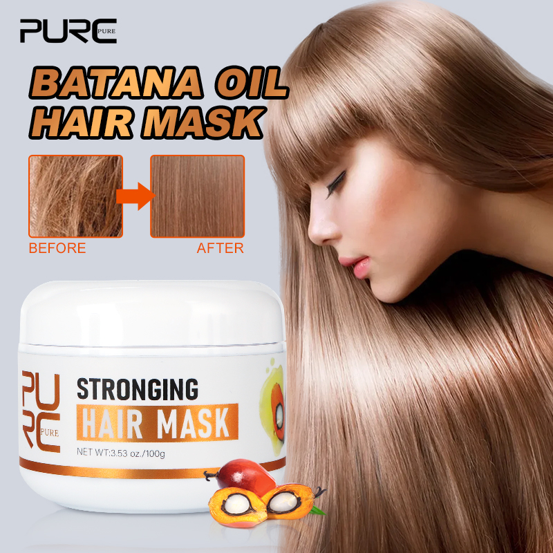 Hair Care Vitamin E - PURC قناع الشعر زيت باتانا تنعيم
