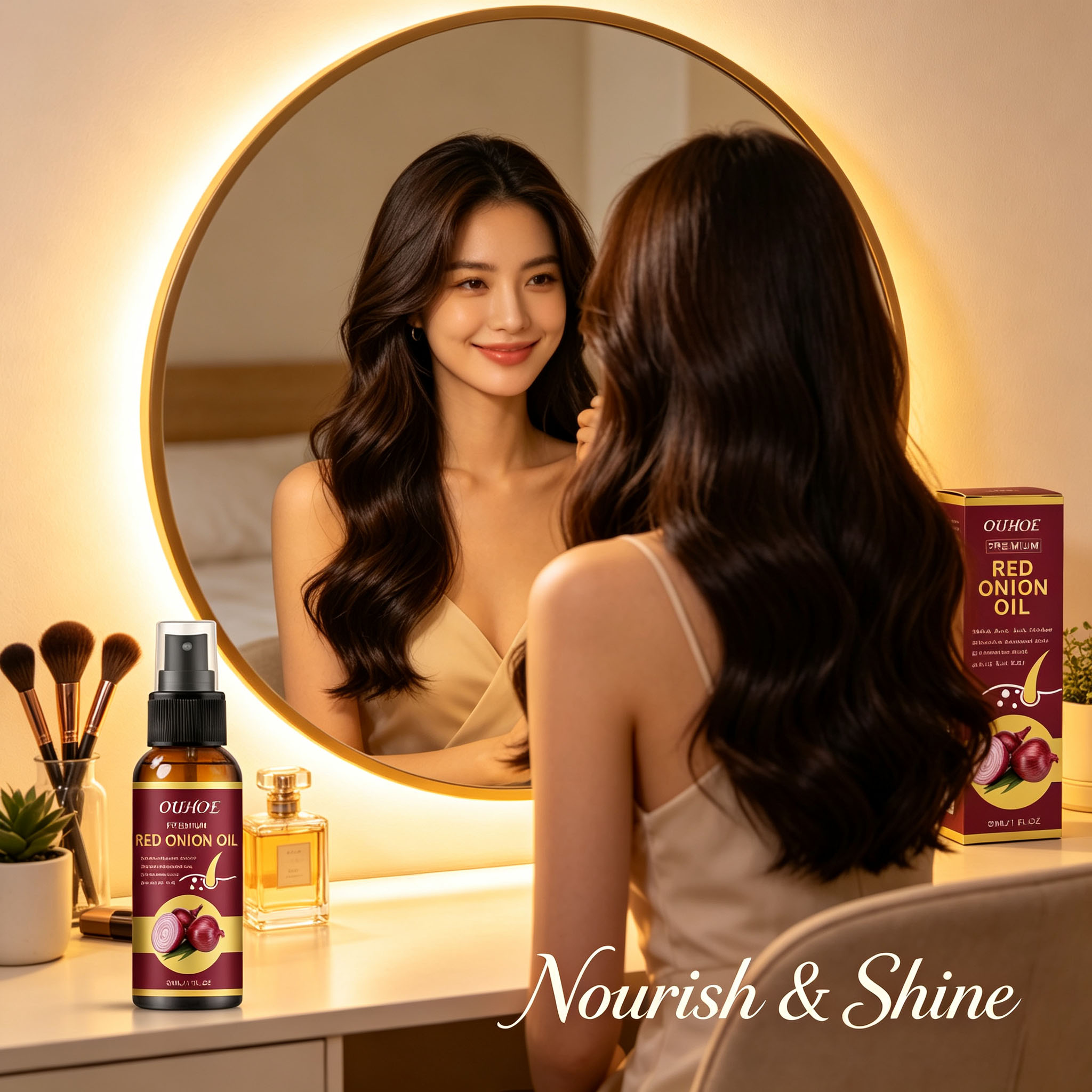زيت سيروم نمو الشعر بالبصل الأ - مراجعة Hair Care Ouai وسعره