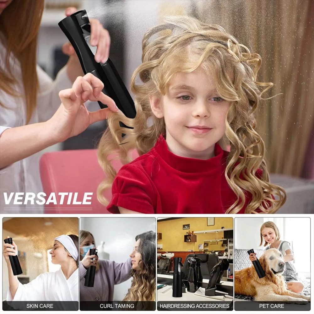 زجاجة رش للشعر للصالونات والحل - مراجعة Hair Care Barber Daily وسعره