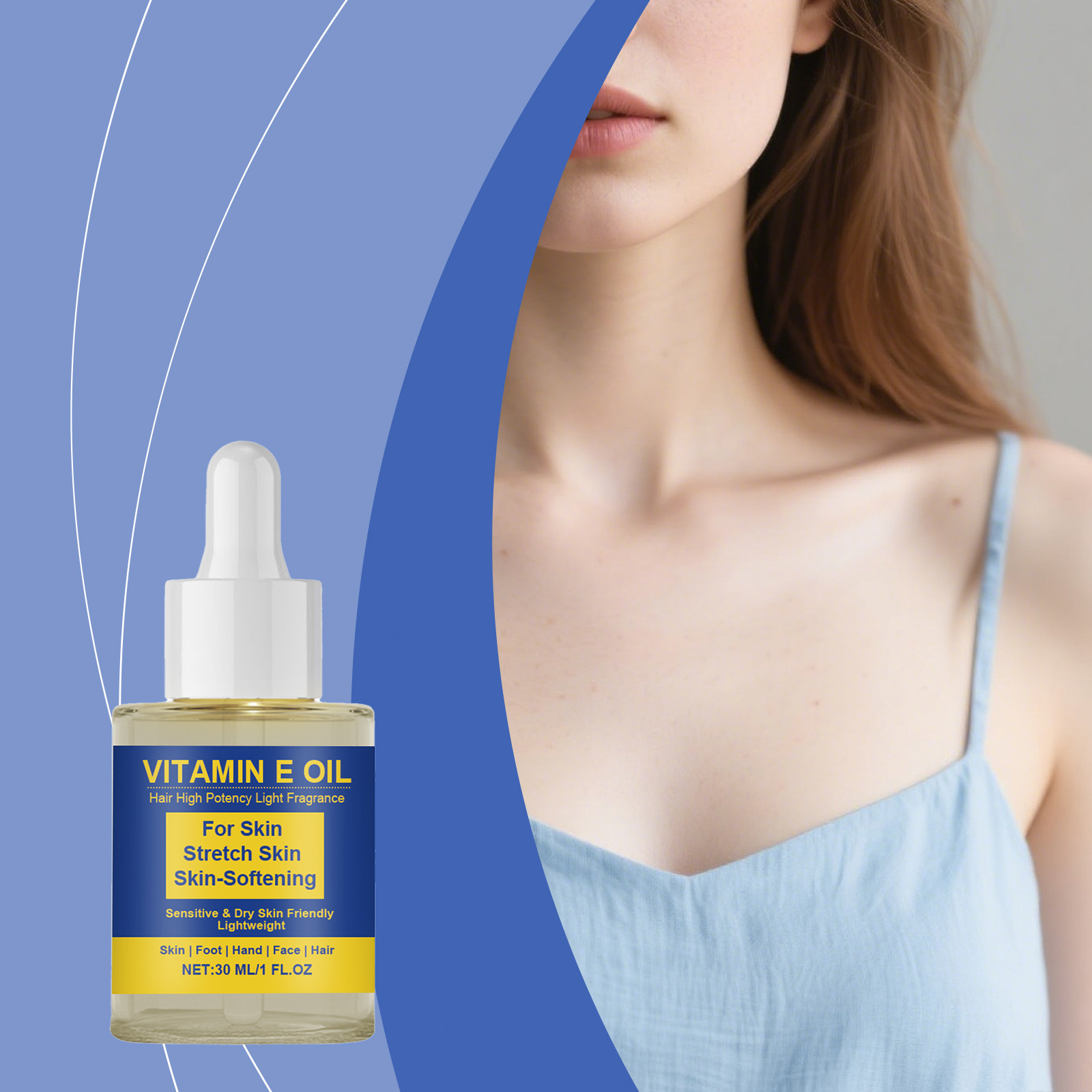 زيت فيتامين E - مرطب لطيف ومنع - مراجعة Hair Care Vitamin E وسعره