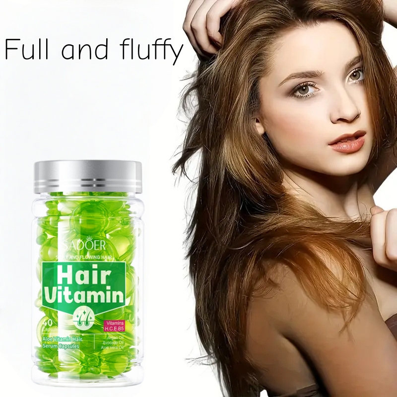 40 كبسولة من خلاصة الألوة فيرا - مراجعة Hair Care Vitamin E وسعره