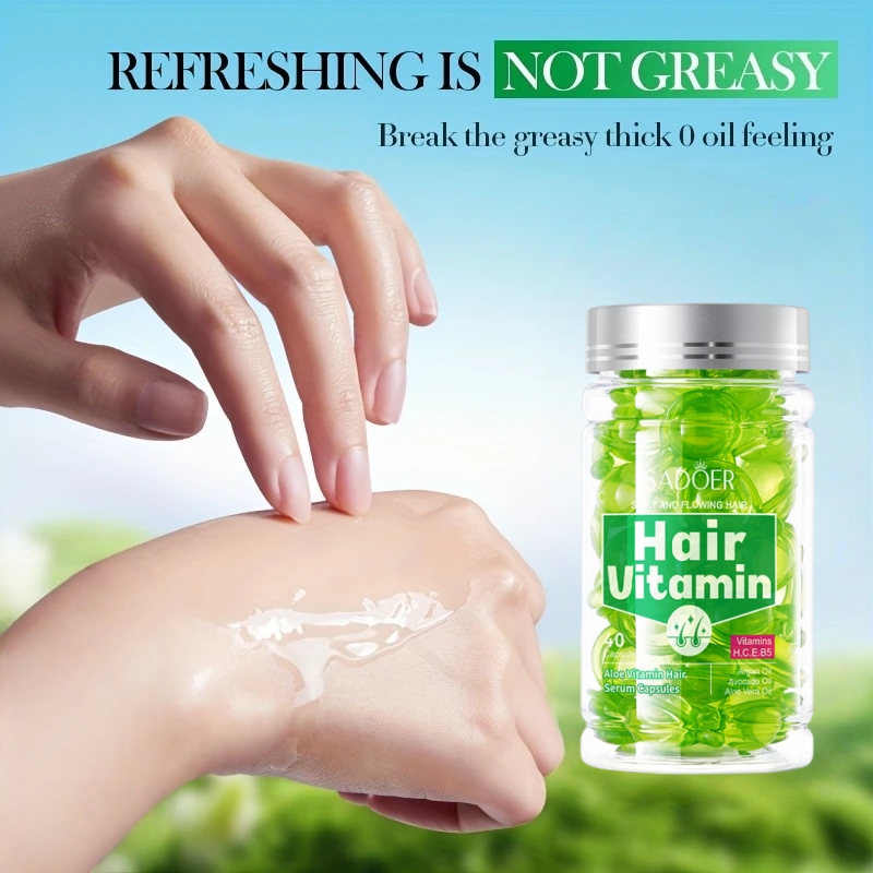 40 كبسولة من خلاصة الألوة فيرا - مراجعة Hair Care Vitamin E وسعره