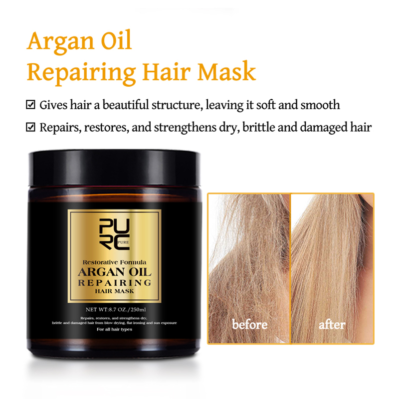 PURC 250 جرام قناع علاج الشعر  - مراجعة Hair Care Vitamin E وسعره