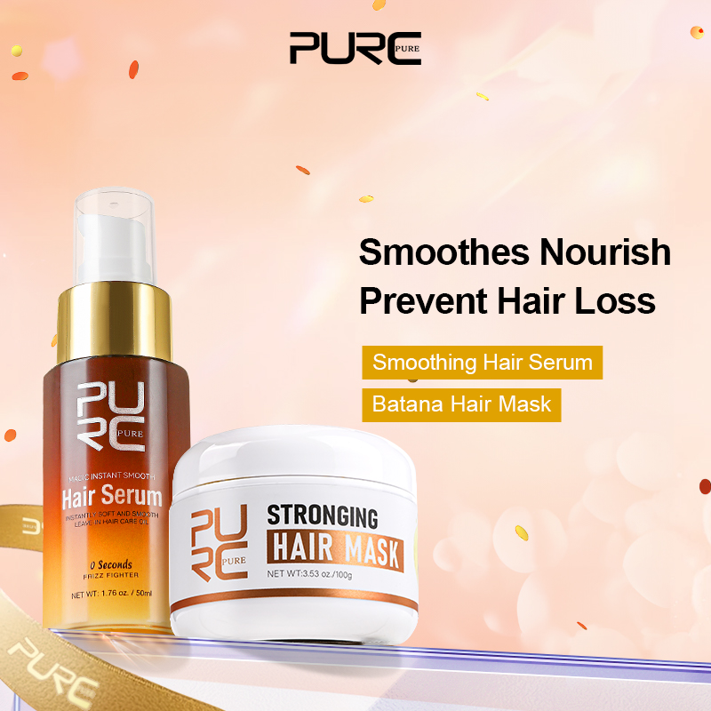 PURC مصل تنعيم الشعر + زيت الب - مراجعة Hair Care Vitamin E وسعره