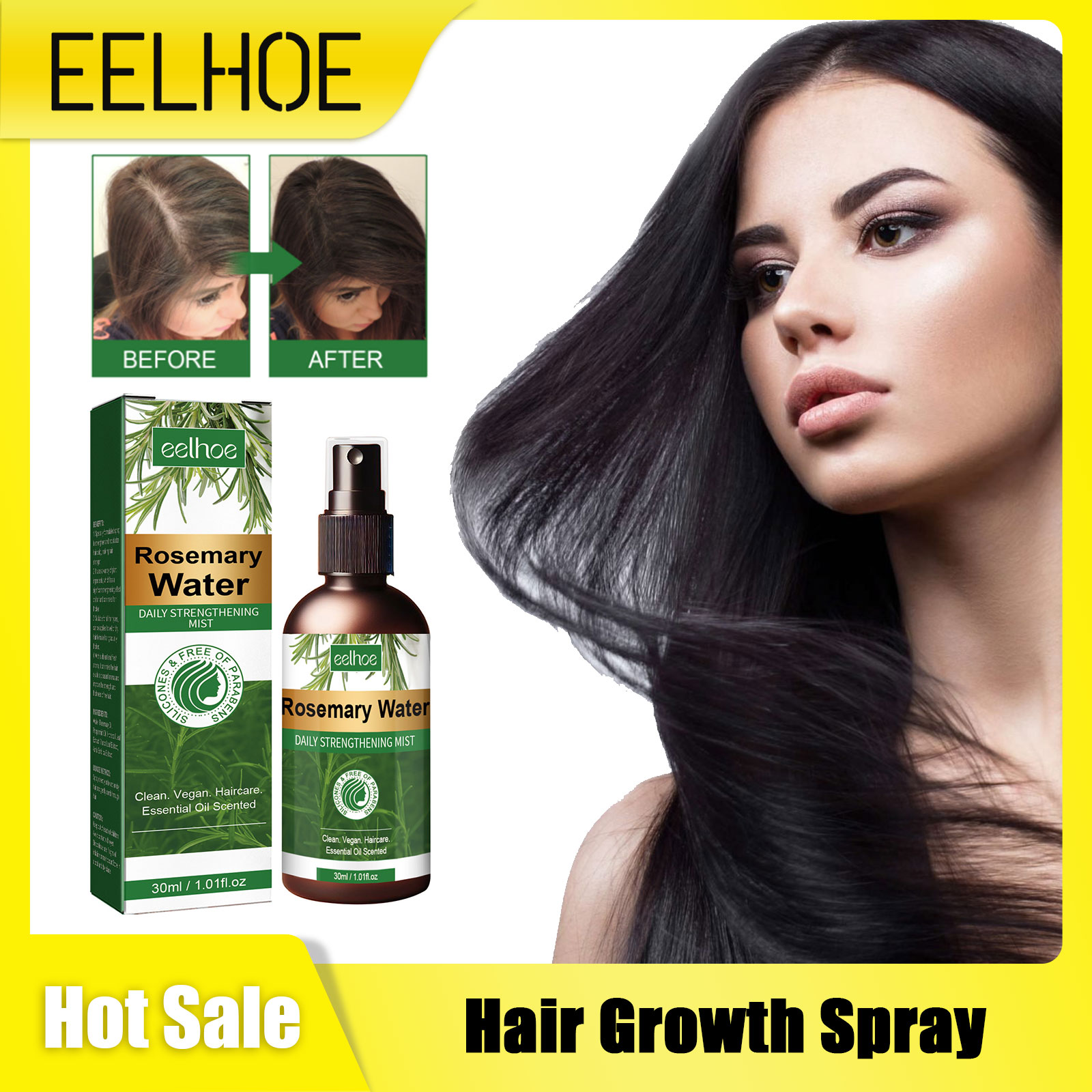 رذاذ روزماري لتغذية الشعر وعلا - مراجعة Hair Care Naturally وسعره